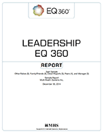 Leadership 360 Report Sample